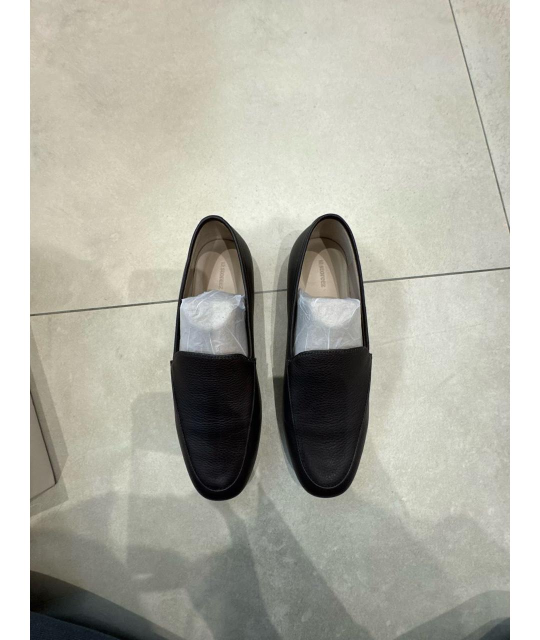 12 STOREEZ Коричневые кожаные лоферы, фото 3