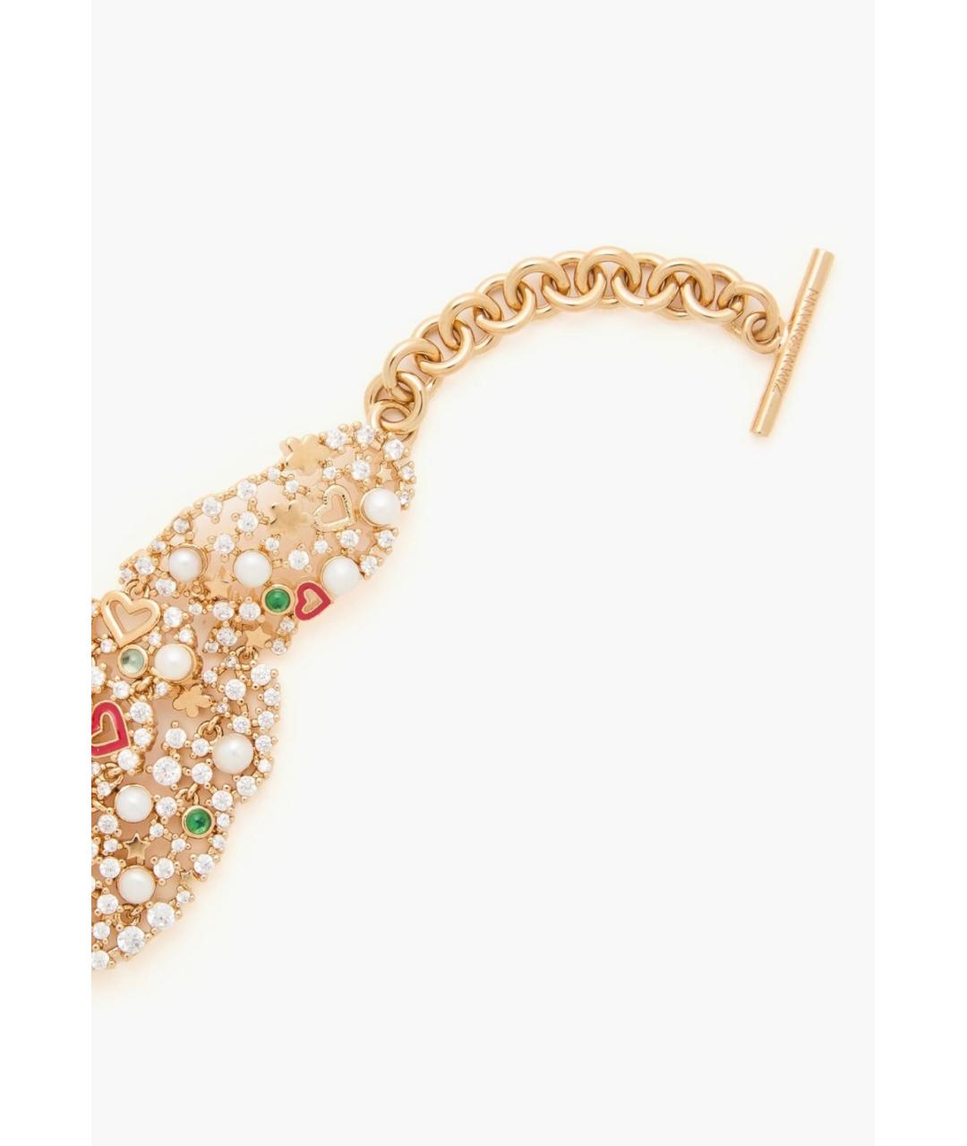 ZIMMERMANN Золотой латунный браслет, фото 3