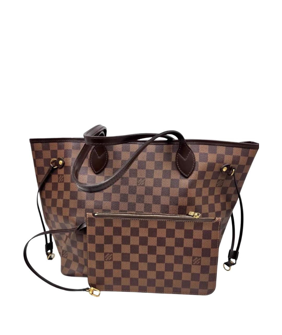 LOUIS VUITTON Коричневая сумка тоут, фото 1