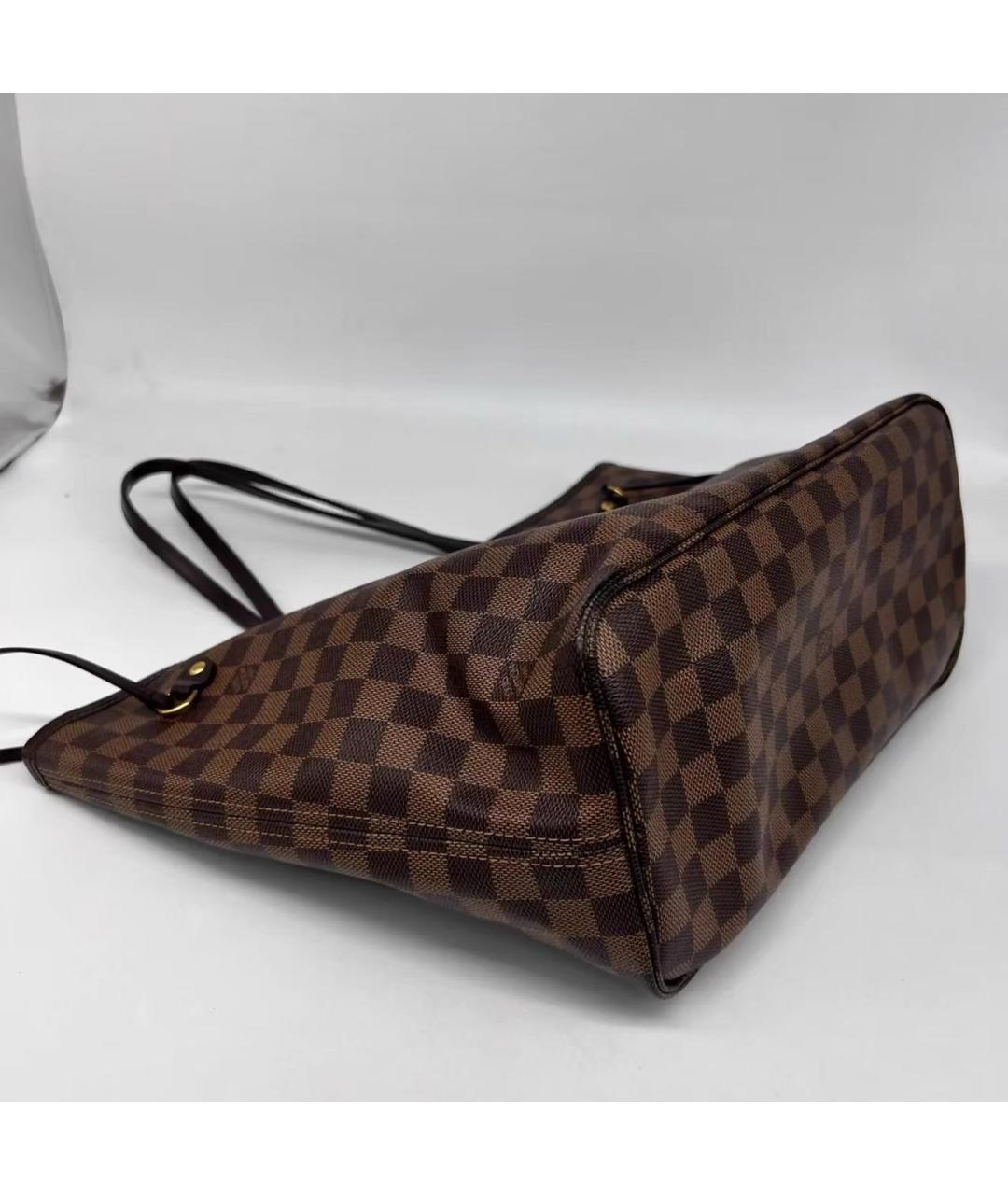 LOUIS VUITTON Коричневая сумка тоут, фото 6