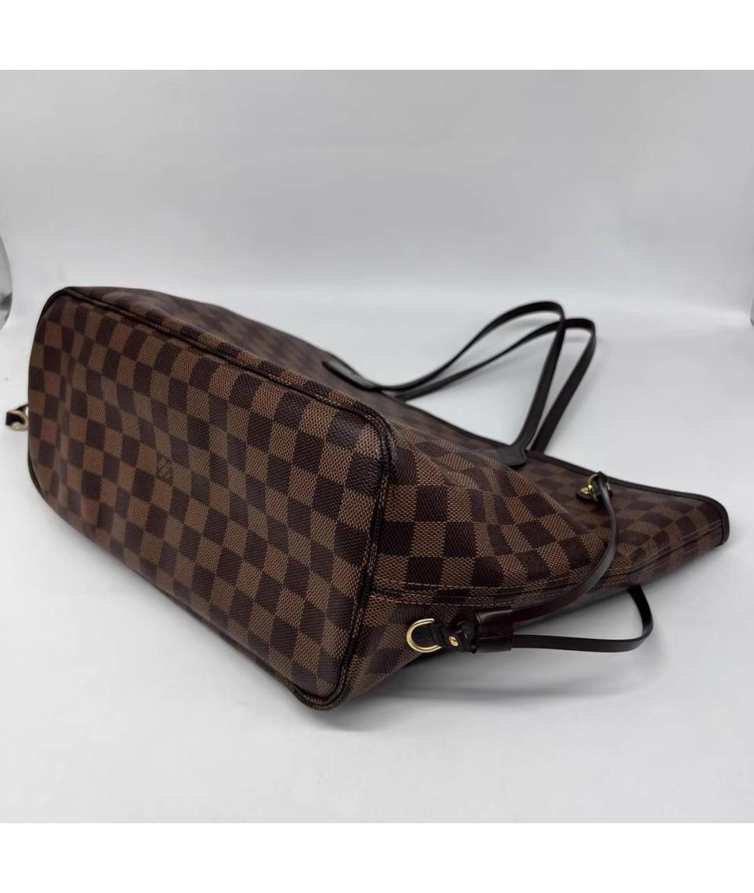 LOUIS VUITTON Коричневая сумка тоут, фото 7