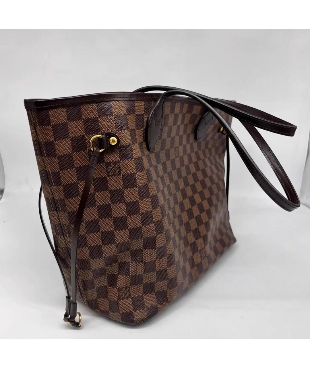 LOUIS VUITTON Коричневая сумка тоут, фото 3