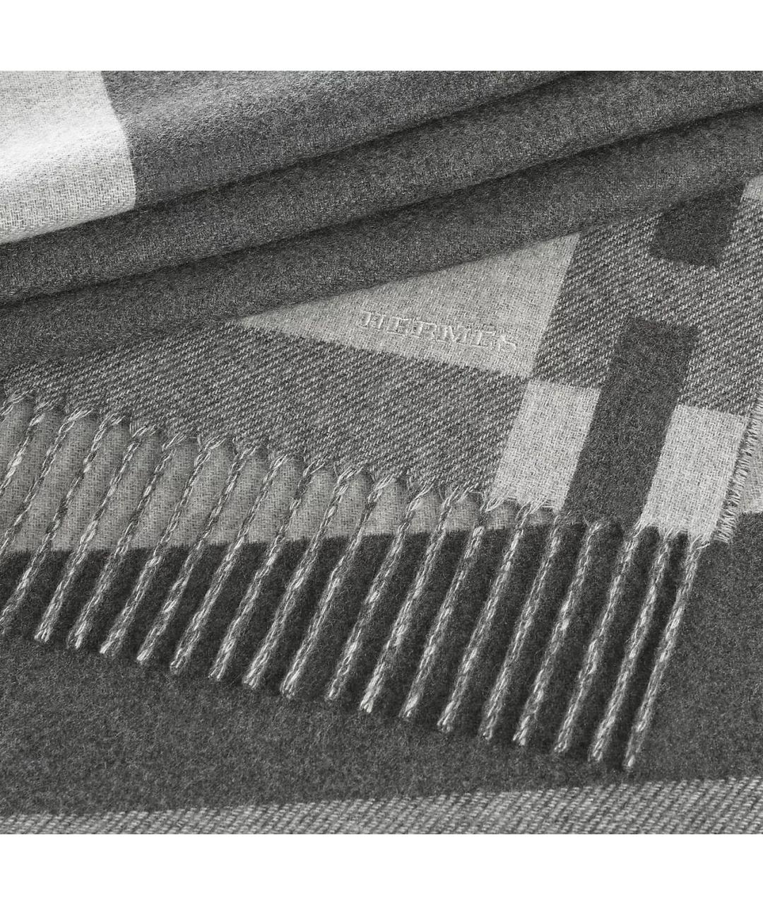 HERMES Мульти кашемировый шарф, фото 3