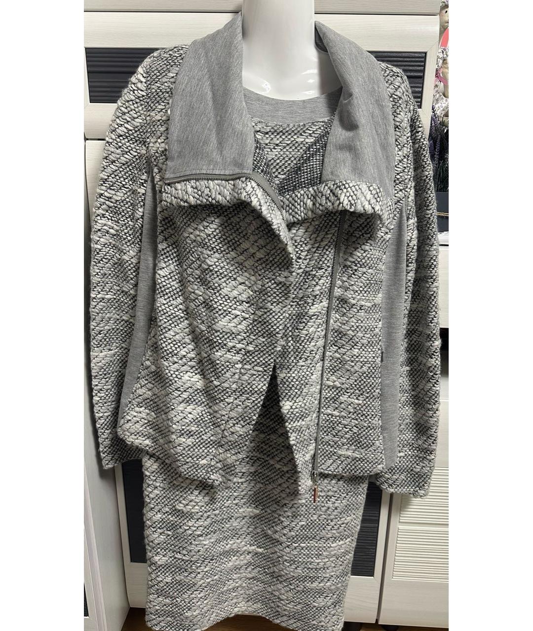 ESCADA Серый костюм с юбками, фото 3