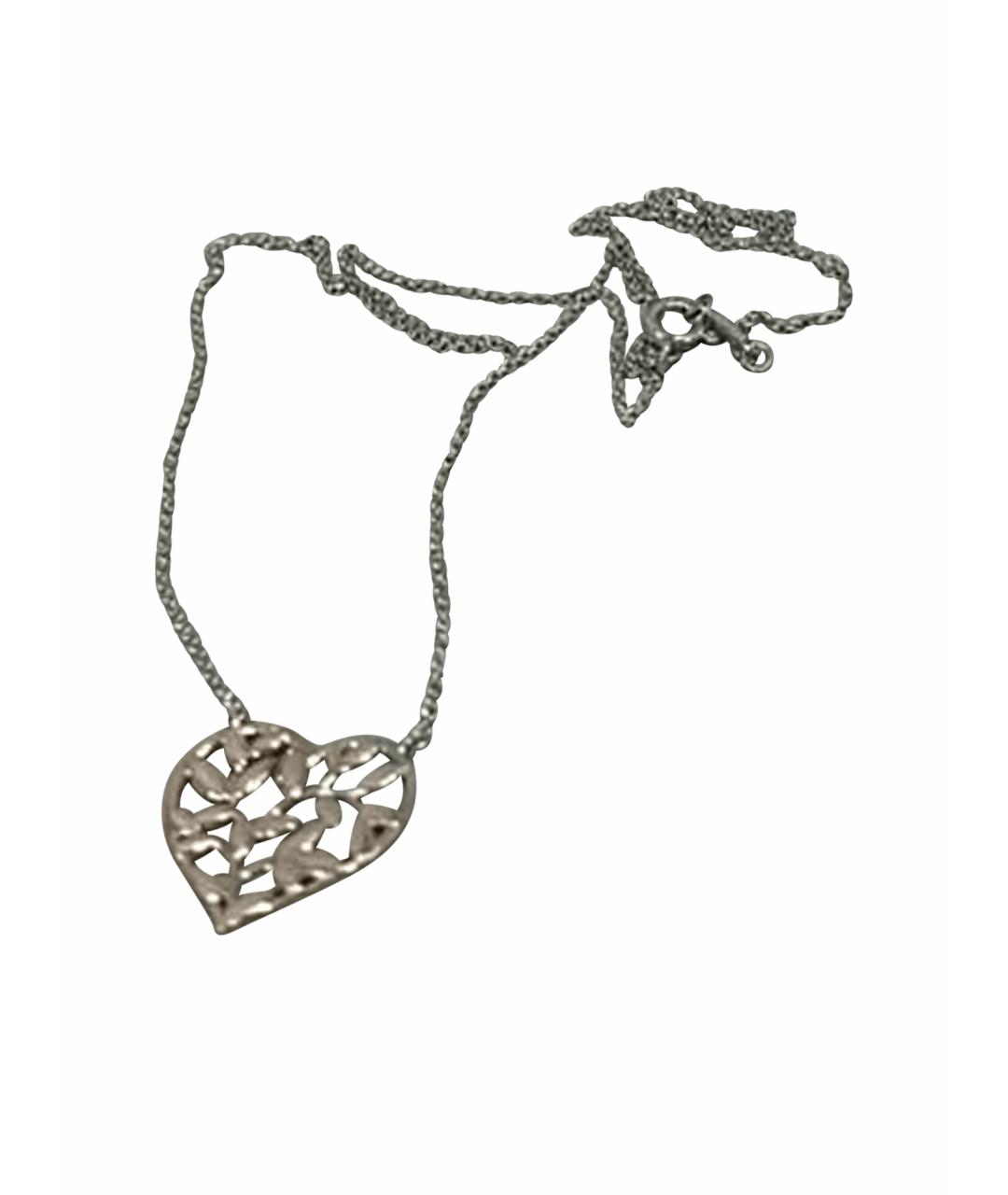TIFFANY&CO Белое серебряное колье, фото 1