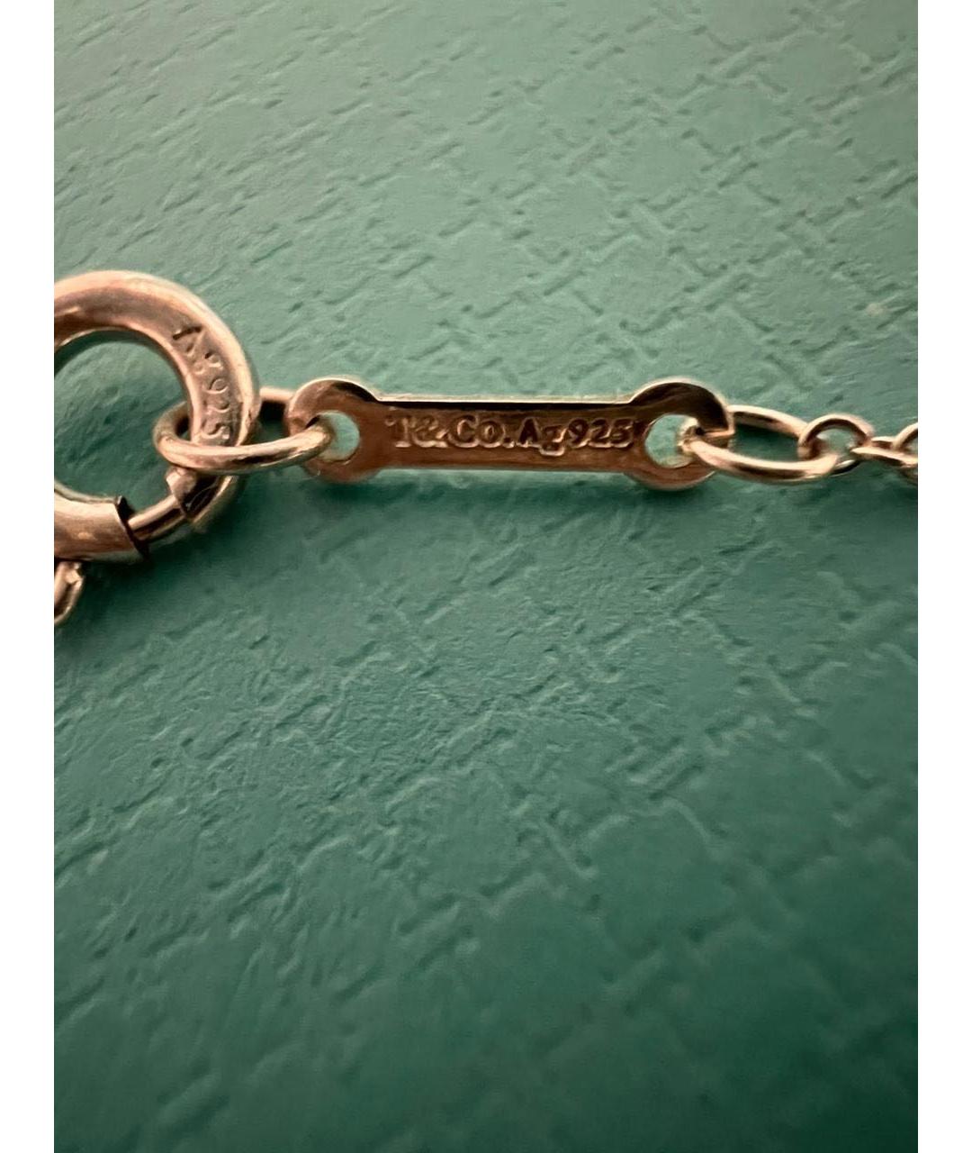 TIFFANY&CO Белое серебряное колье, фото 3