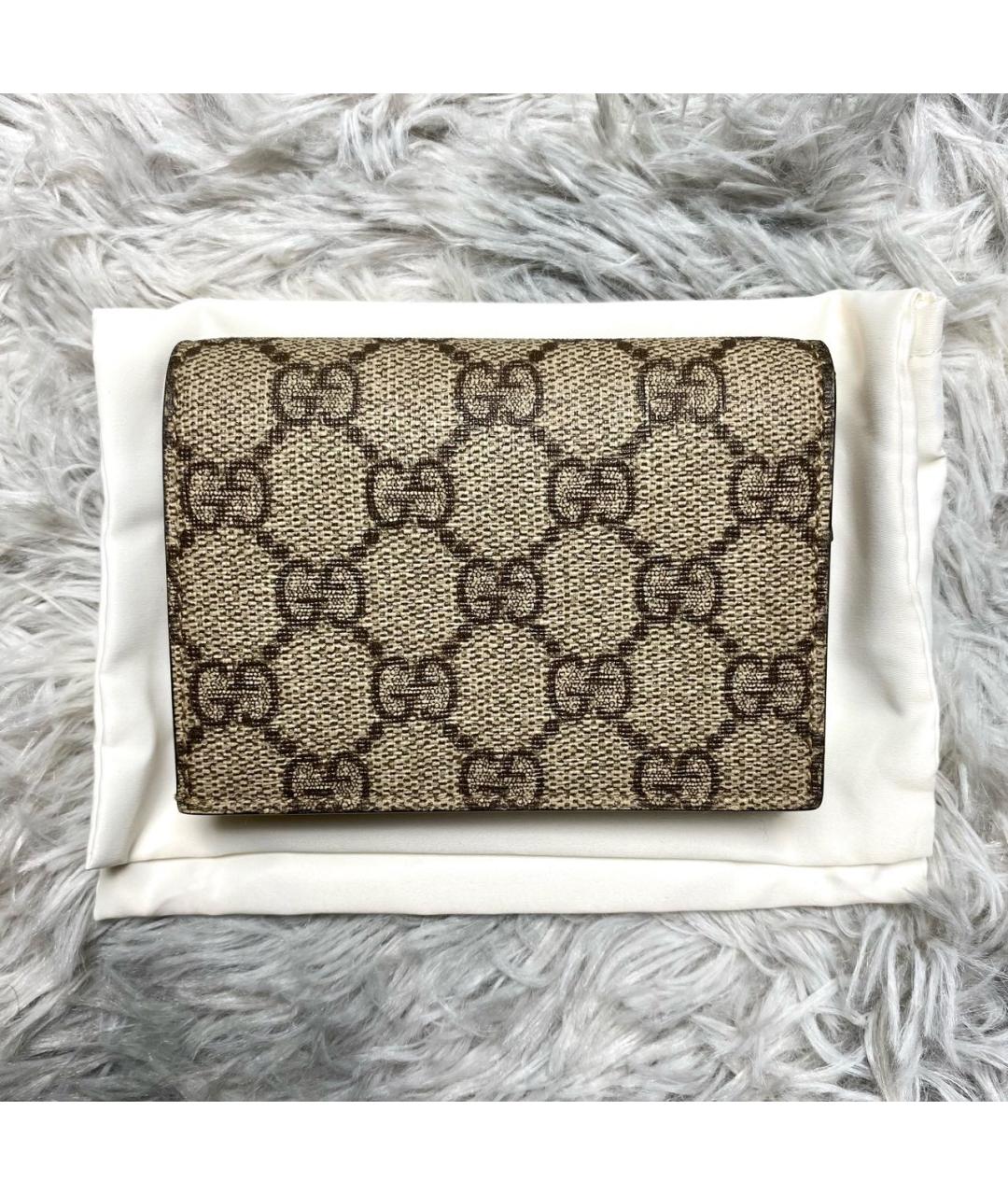GUCCI Бежевый кошелек, фото 3