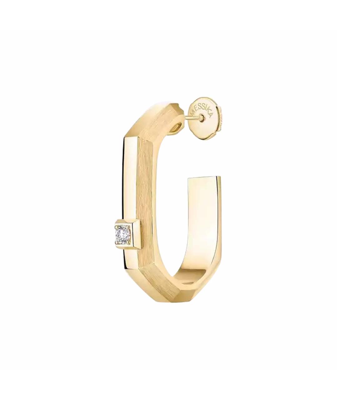 MESSIKA Желтые серьги из желтого золота, фото 1