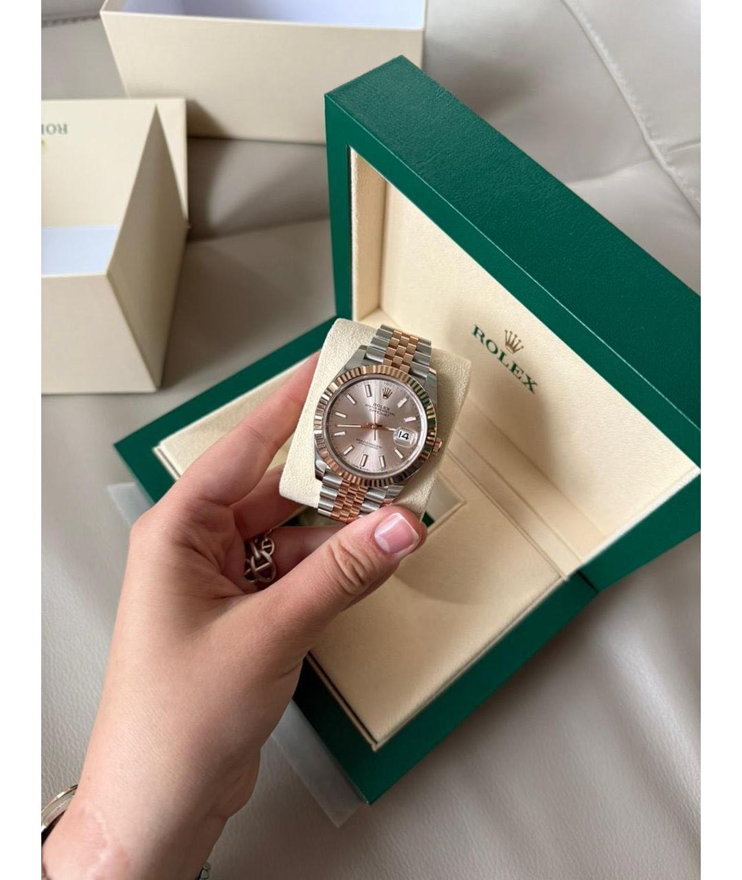 ROLEX Мульти металлические часы, фото 9