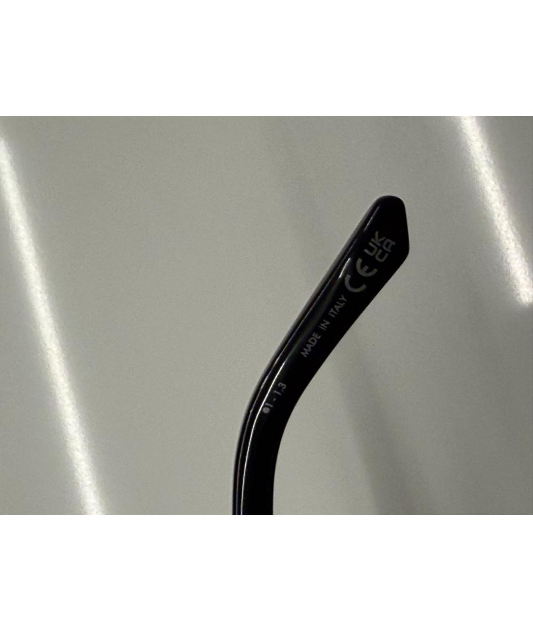 CHRISTIAN DIOR Коричневые пластиковые солнцезащитные очки, фото 4