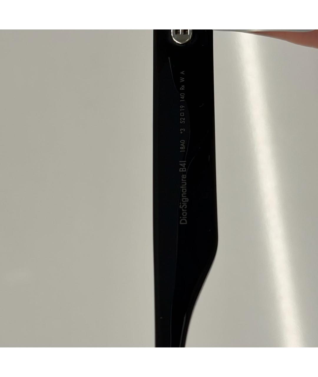 CHRISTIAN DIOR Коричневые пластиковые солнцезащитные очки, фото 6