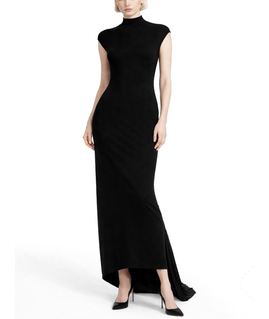 TOM FORD Черное вискозное вечернее платье, фото 2