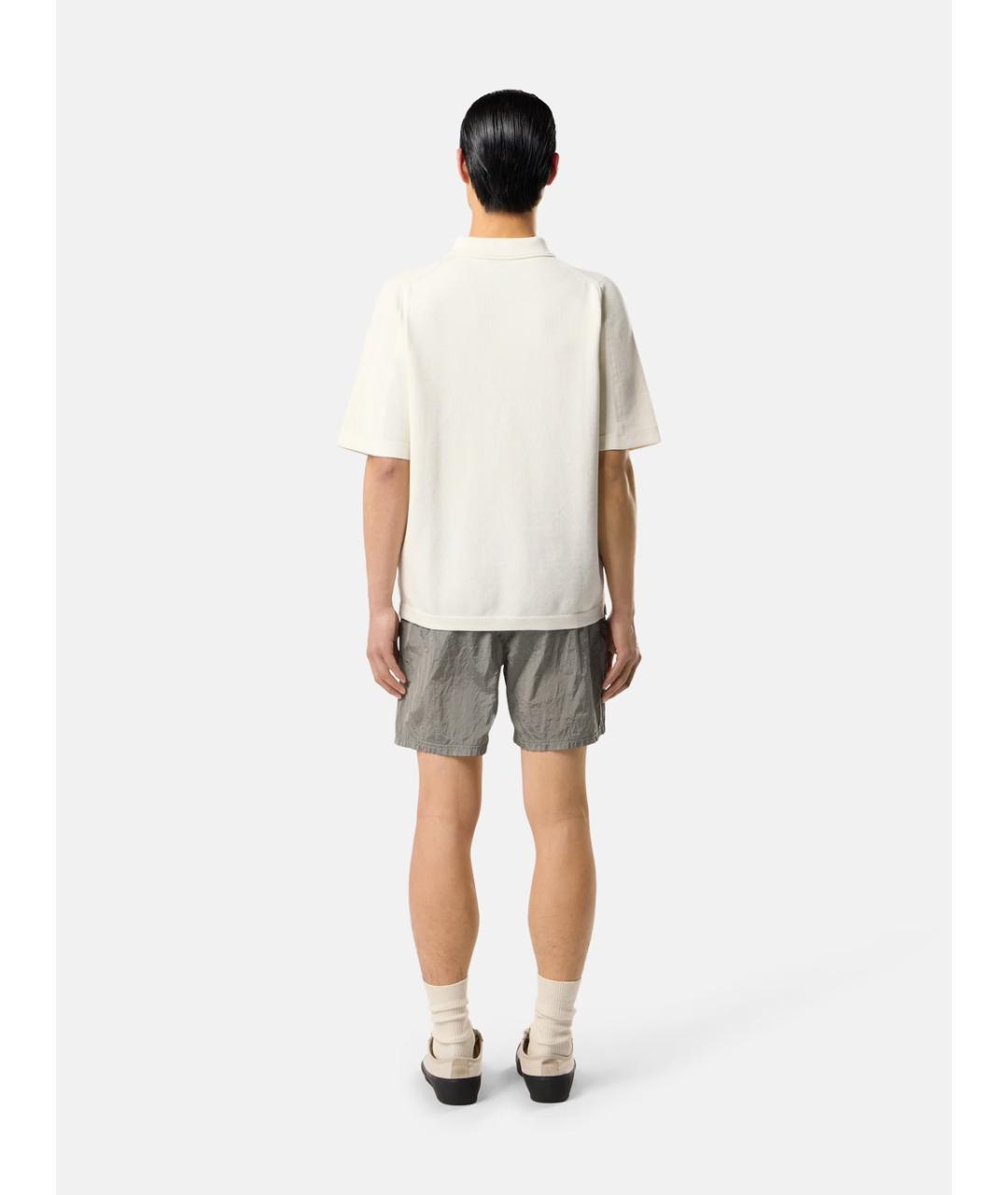 STONE ISLAND Серые полиамидовые шорты, фото 4