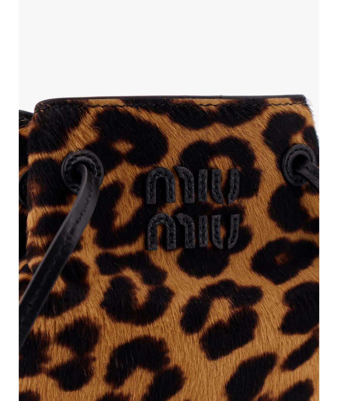 MIU MIU Мульти меховая сумка тоут, фото 7