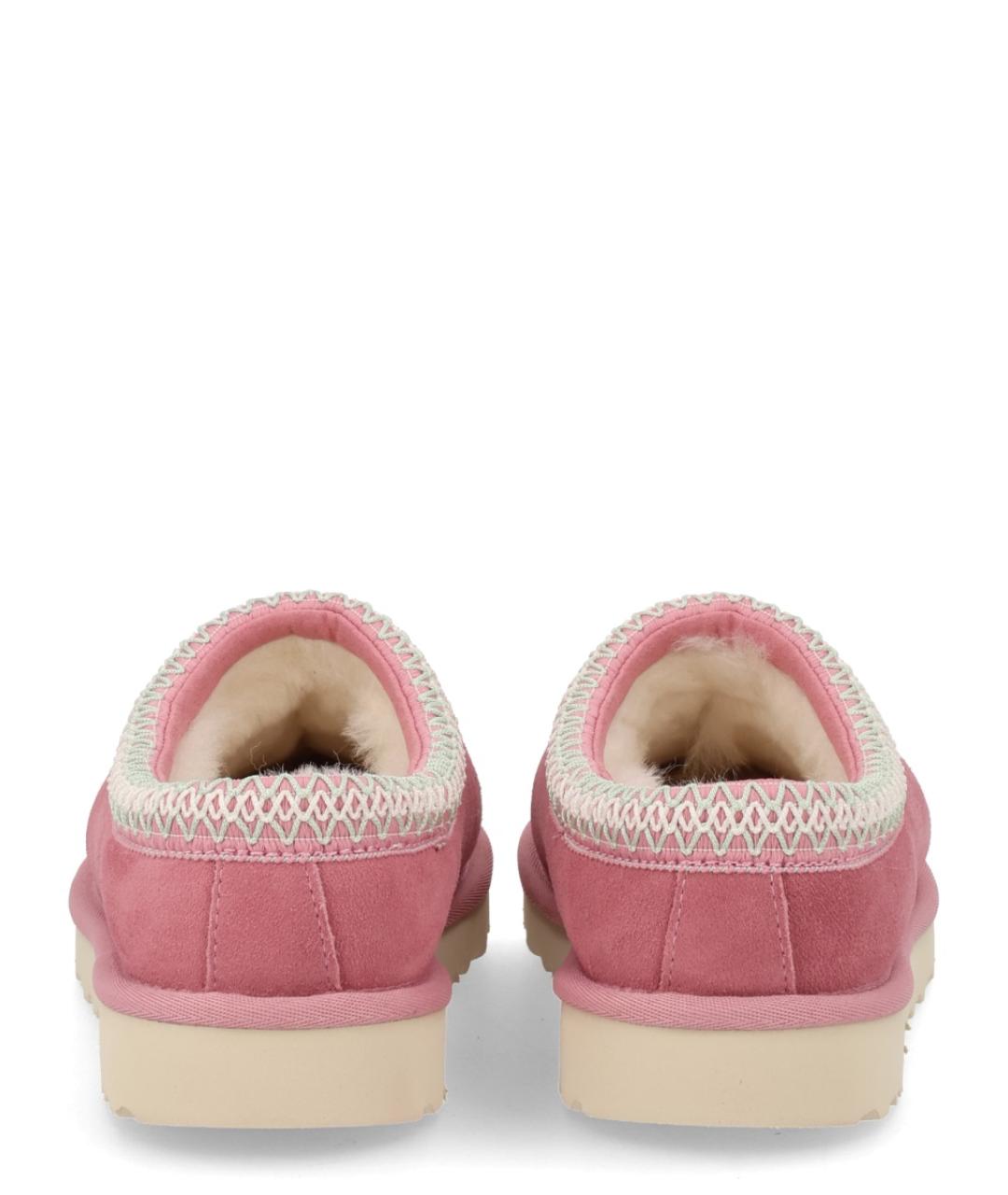 UGG AUSTRALIA Розовые нубуковые мюли, фото 4