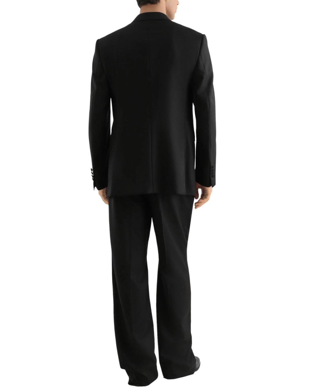 DOLCE&GABBANA Черный шерстяной пиджак, фото 3