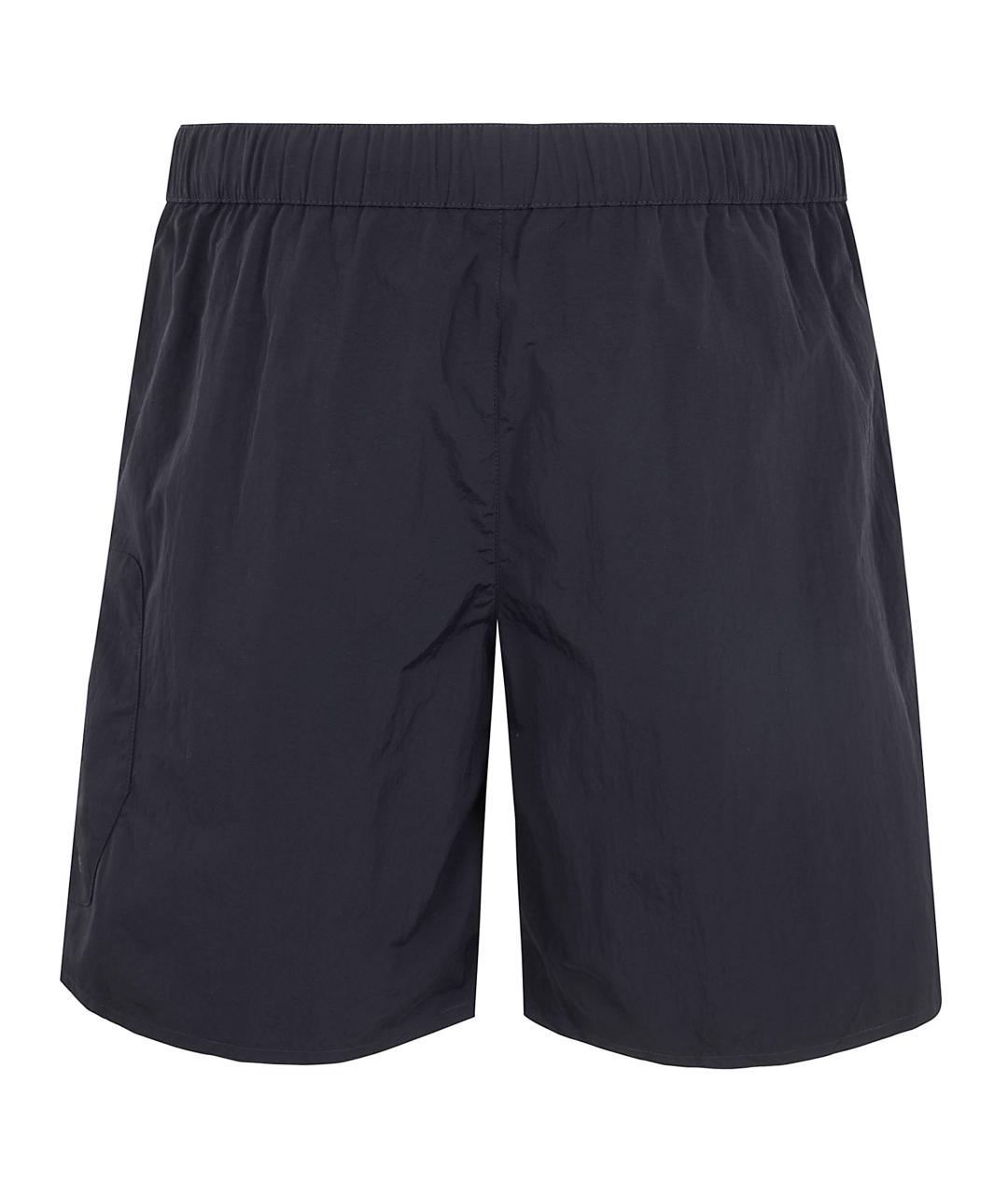 MONCLER Черные полиамидовые шорты, фото 2