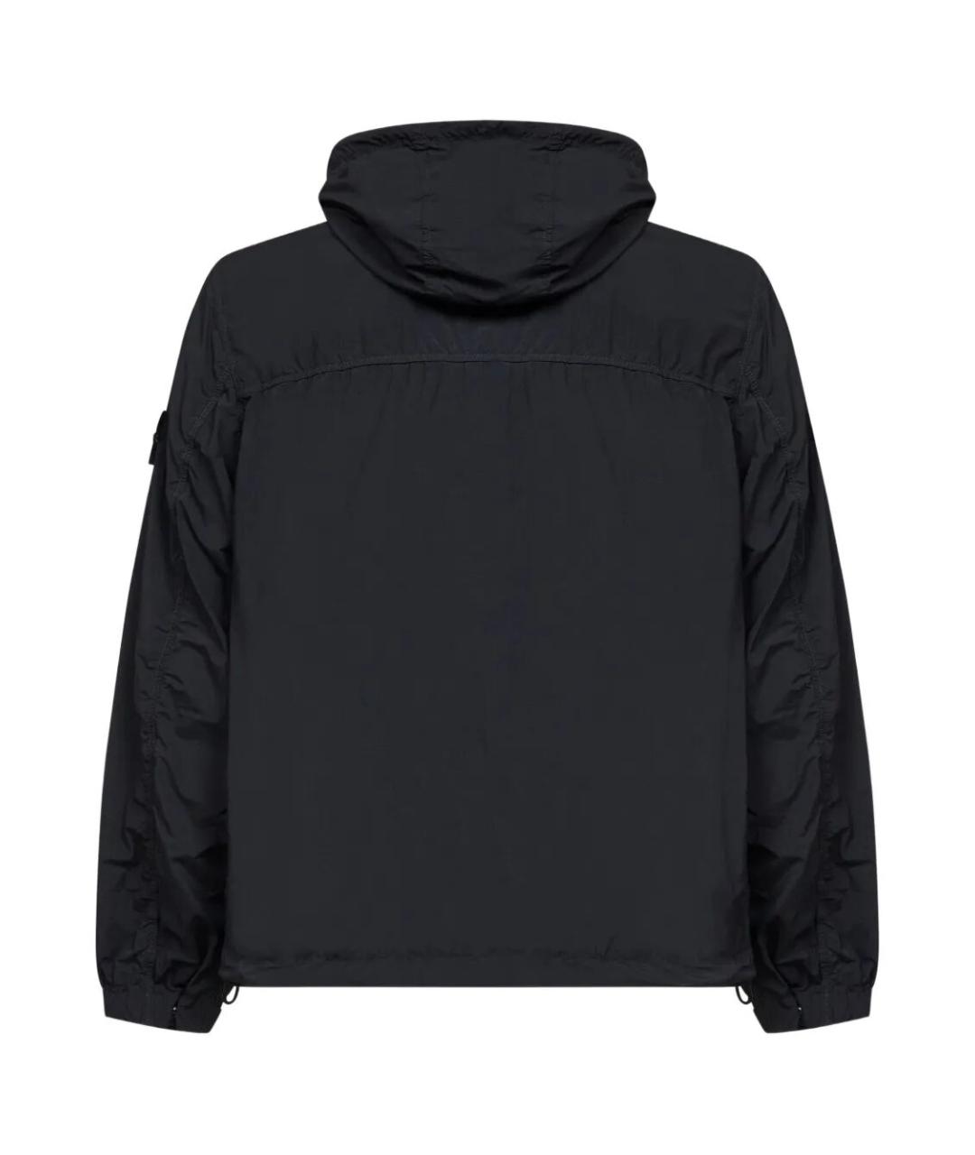 STONE ISLAND Черная полиамидовая парка, фото 3