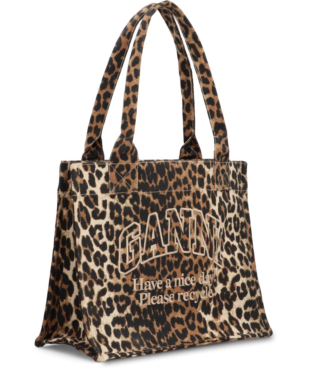 GANNI Мульти хлопковая сумка тоут, фото 3