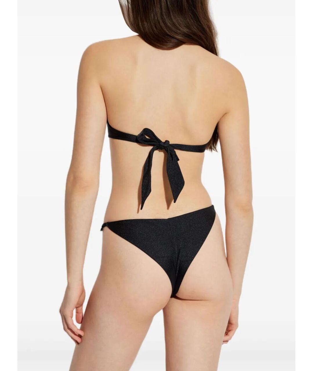 VERSACE Черный полиамидовый купальник, фото 3