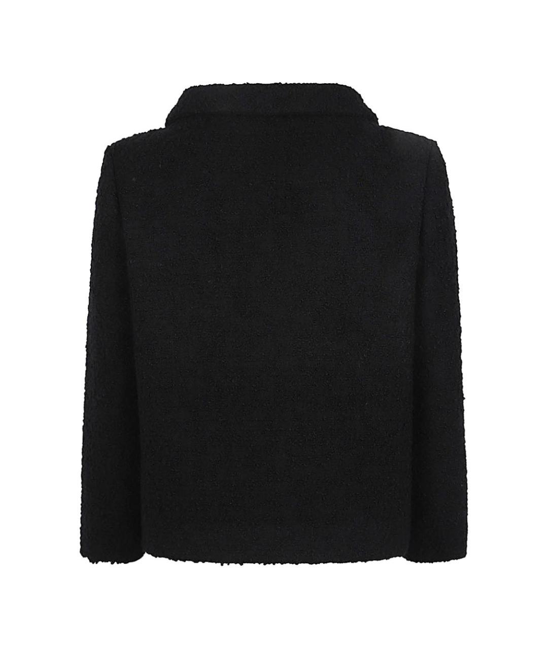 VALENTINO Черная шерстяная куртка, фото 3