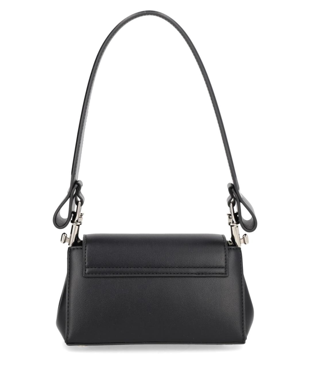 VIVIENNE WESTWOOD Черная синтетическая сумка через плечо, фото 3