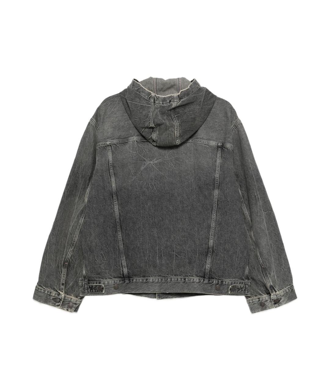 ACNE STUDIOS Черная деним куртка, фото 2