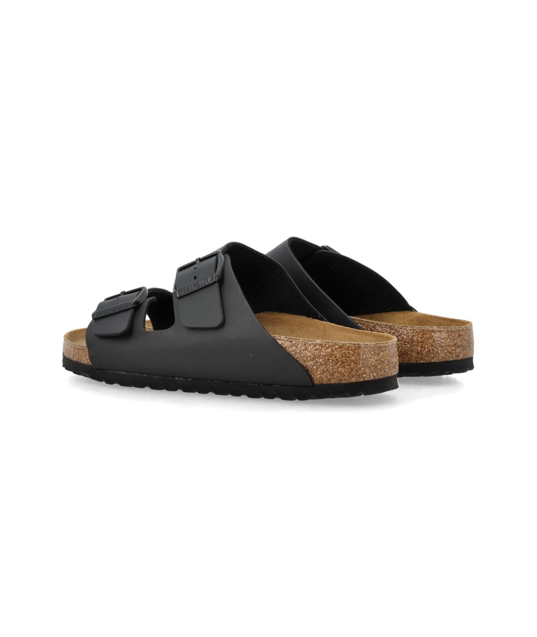 BIRKENSTOCK Черные кожаные сандалии, фото 3