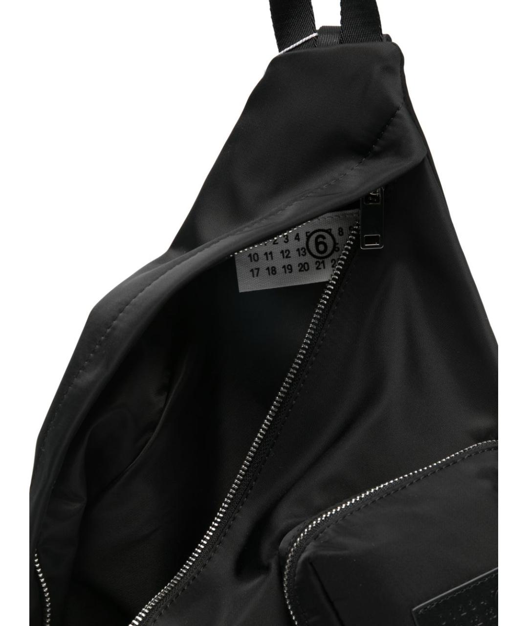 MM6 MAISON MARGIELA Черная синтетическая сумка через плечо, фото 2