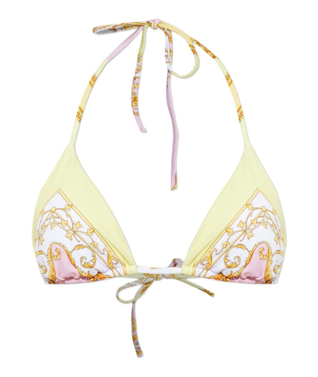 VERSACE Розовый полиэстеровый купальник, фото 1