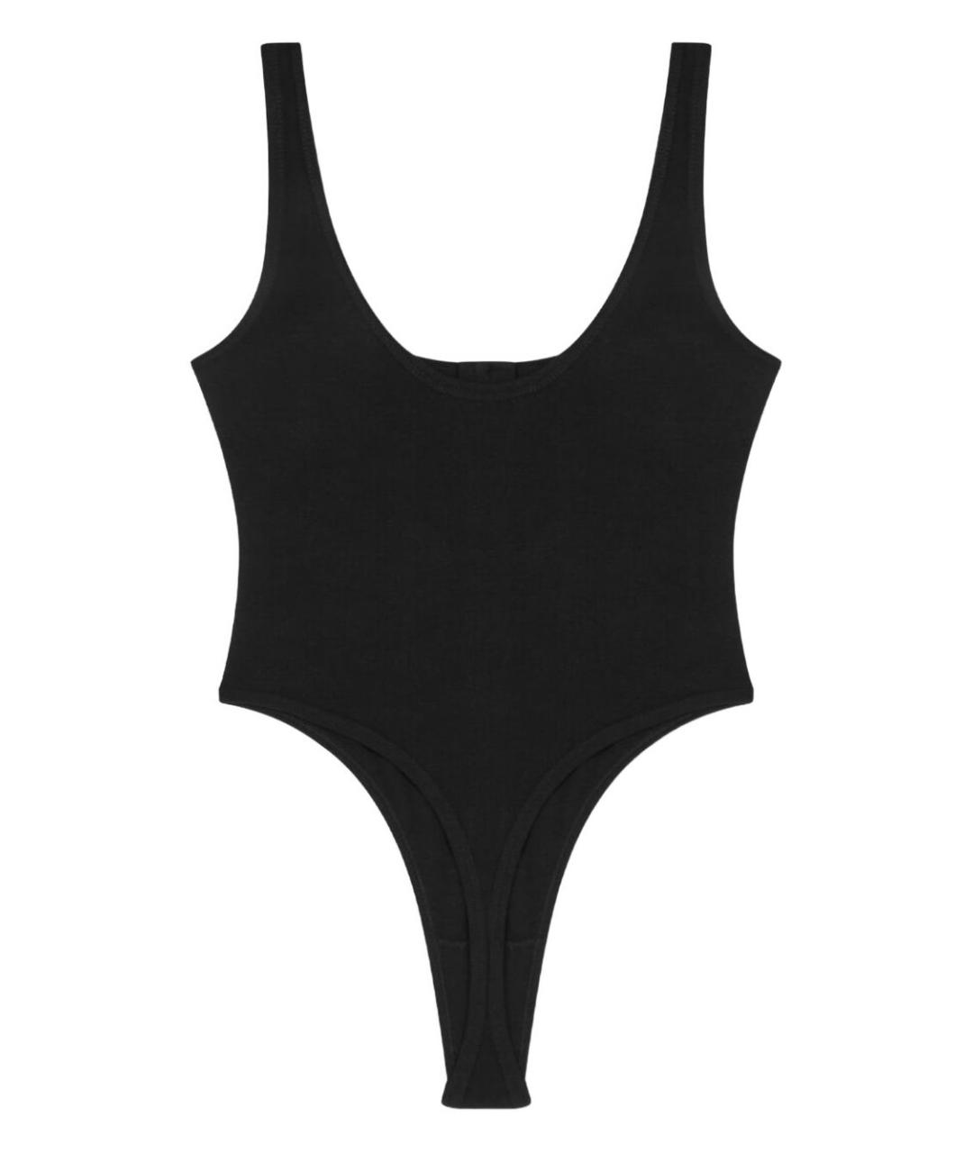 VERSACE Черное хлопковое боди, фото 3