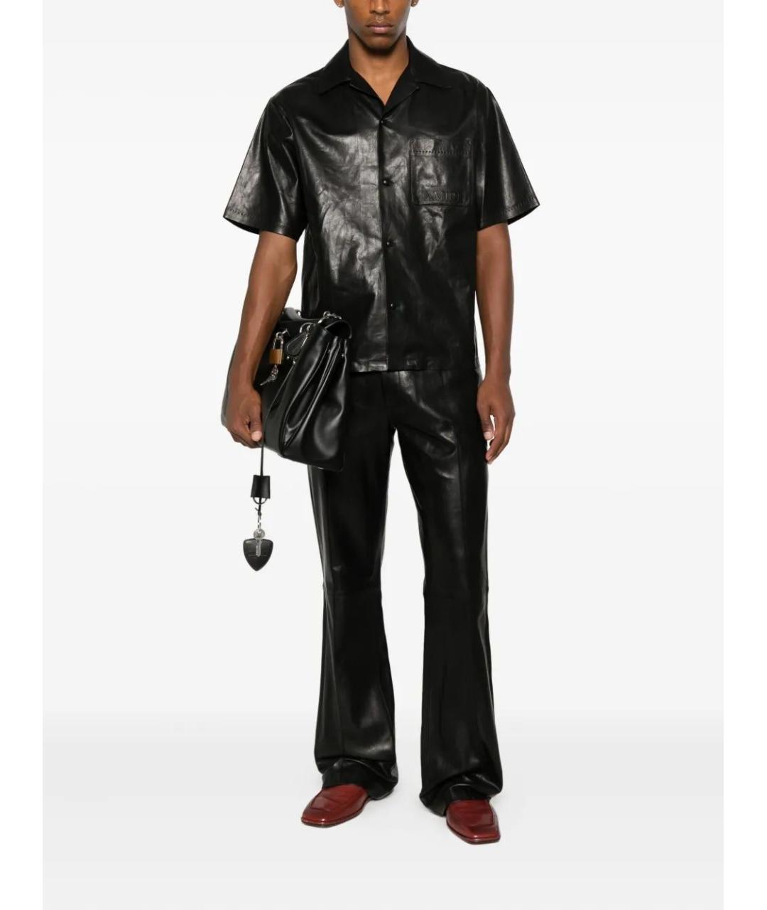 AMIRI Черная кэжуал рубашка, фото 2