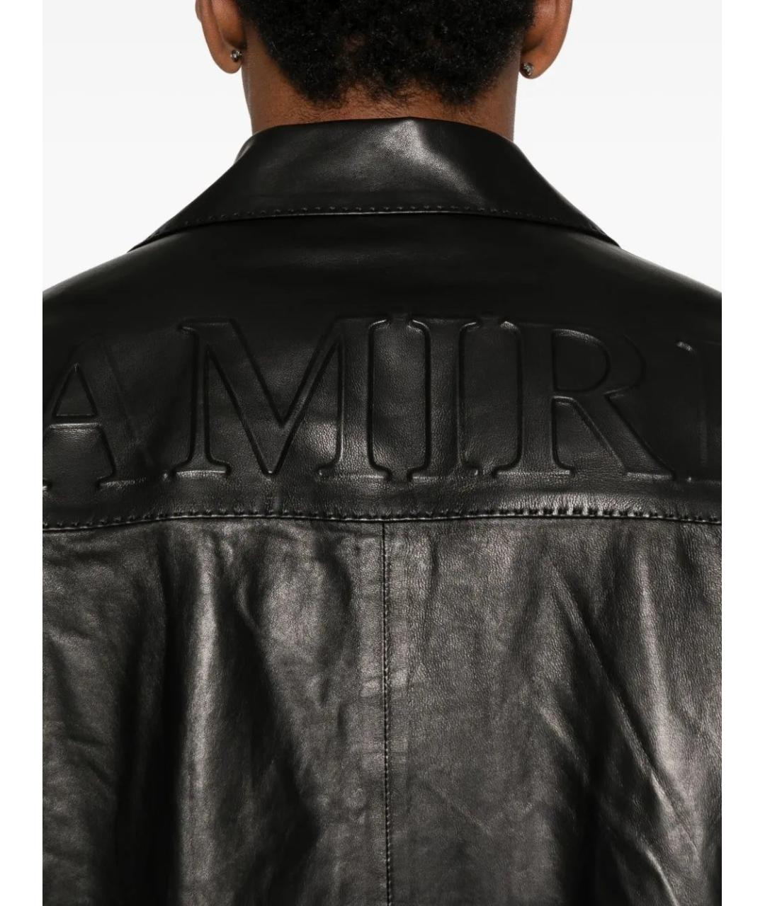 AMIRI Черная кэжуал рубашка, фото 5