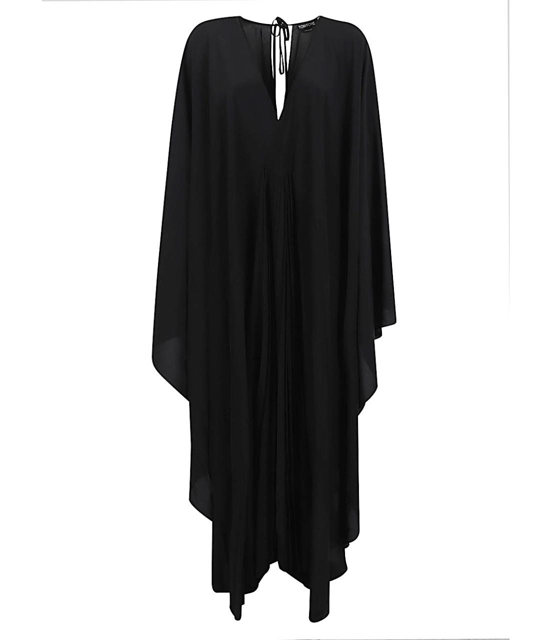 TOM FORD Черная шелковая туника, фото 6