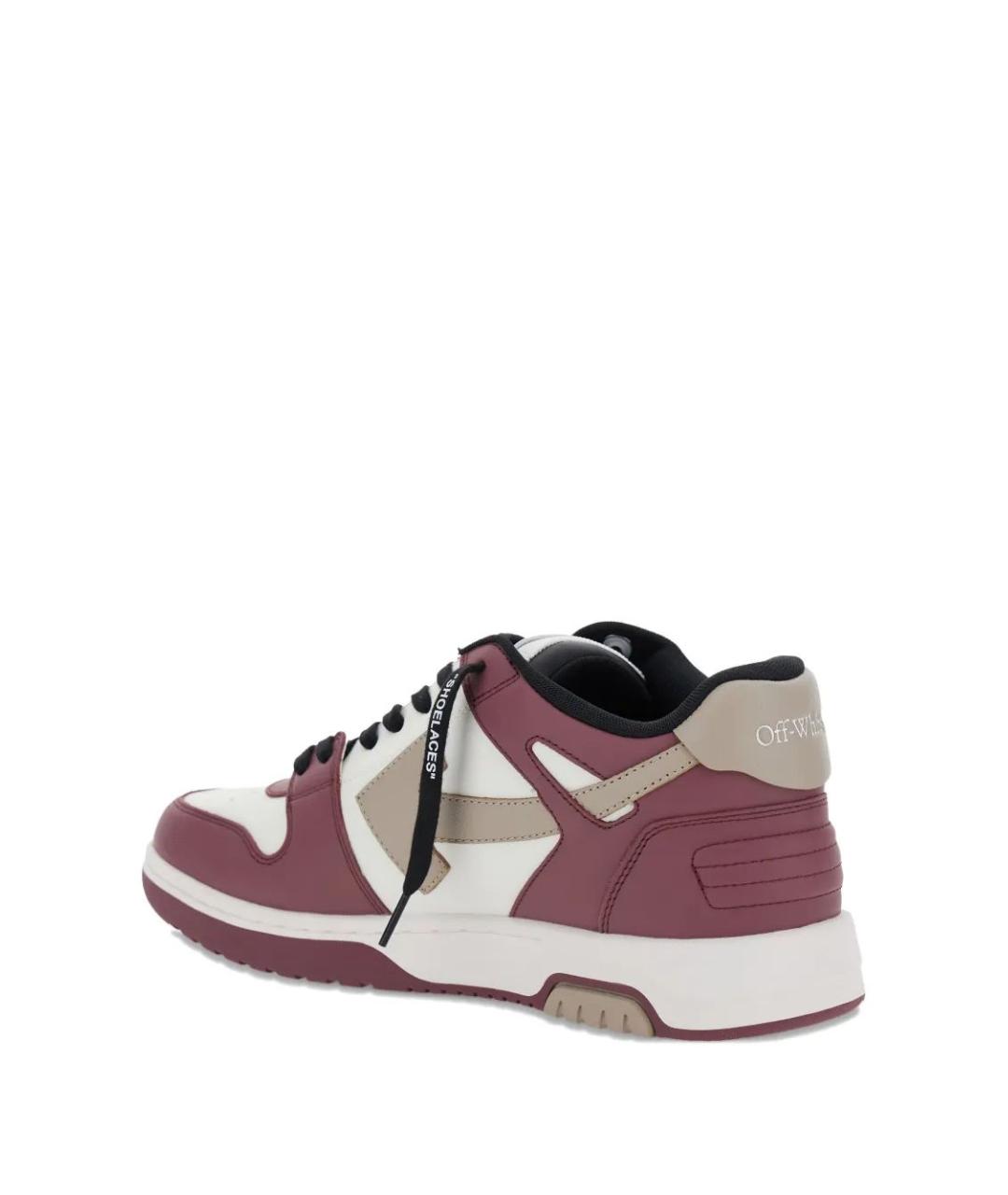 OFF-WHITE Мульти синтетические низкие кроссовки / кеды, фото 3