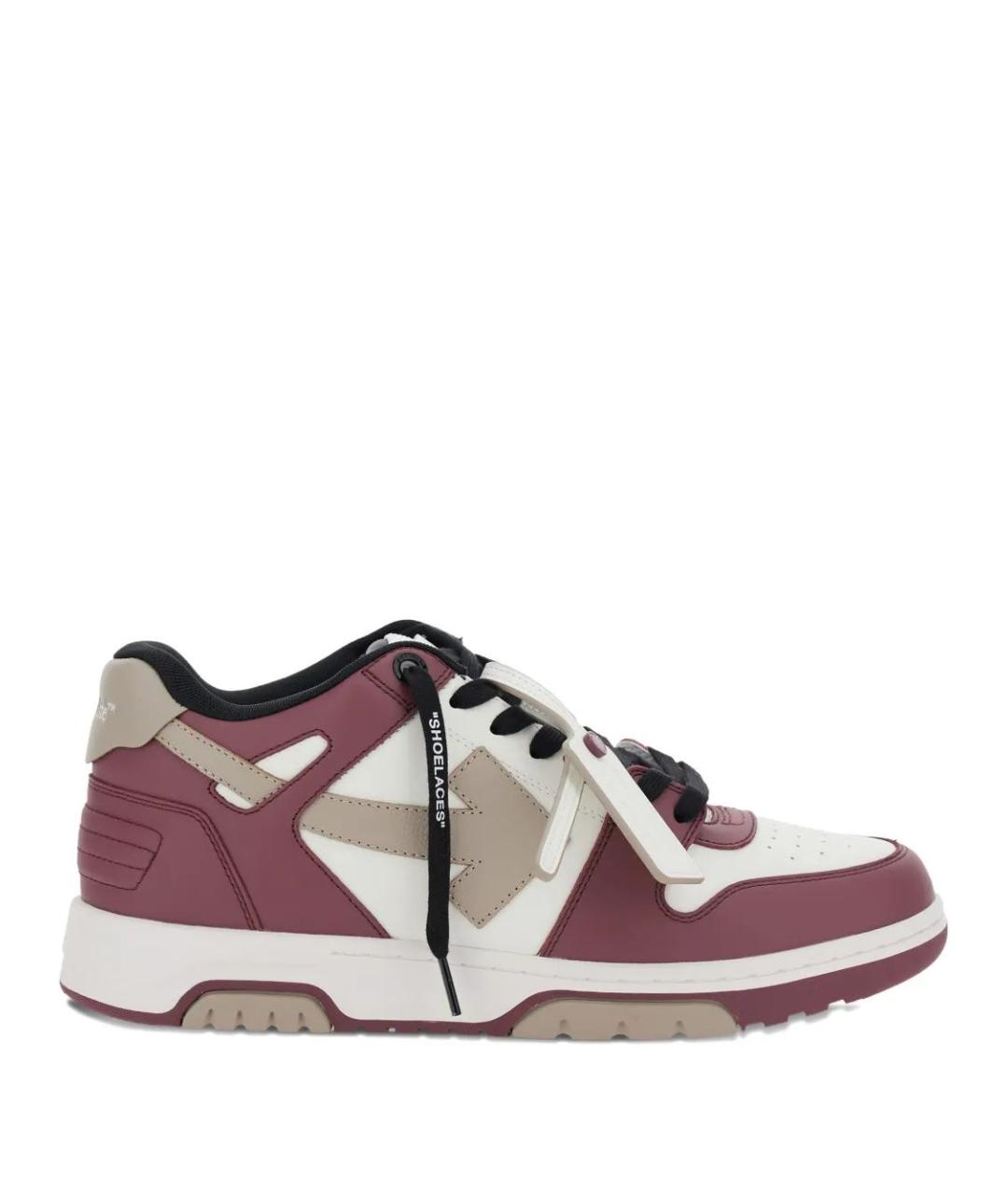 OFF-WHITE Мульти синтетические низкие кроссовки / кеды, фото 1