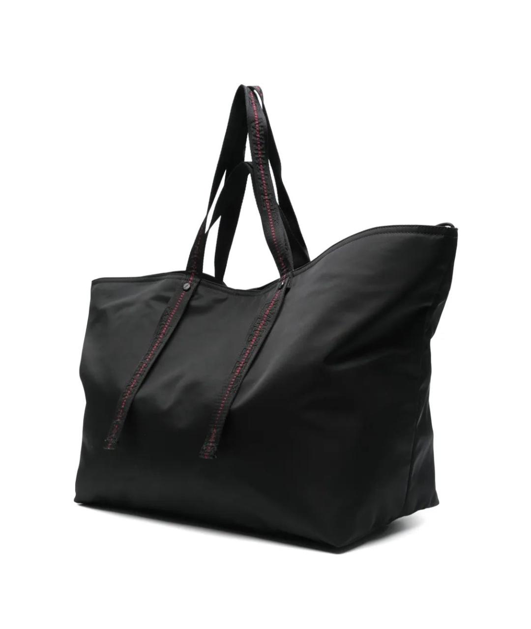 OFF-WHITE Черная сумка тоут, фото 3