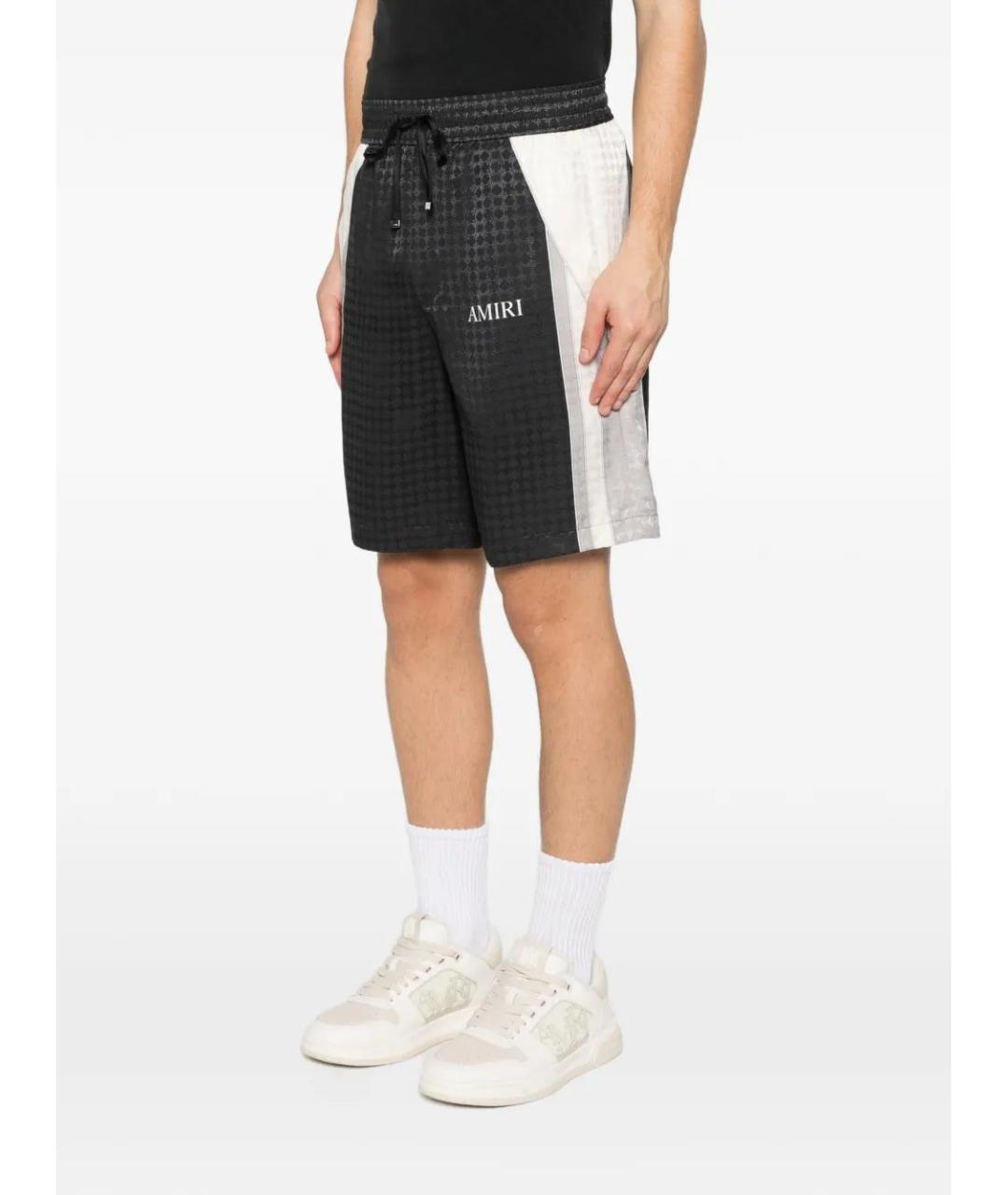 AMIRI Черные вискозные шорты, фото 3