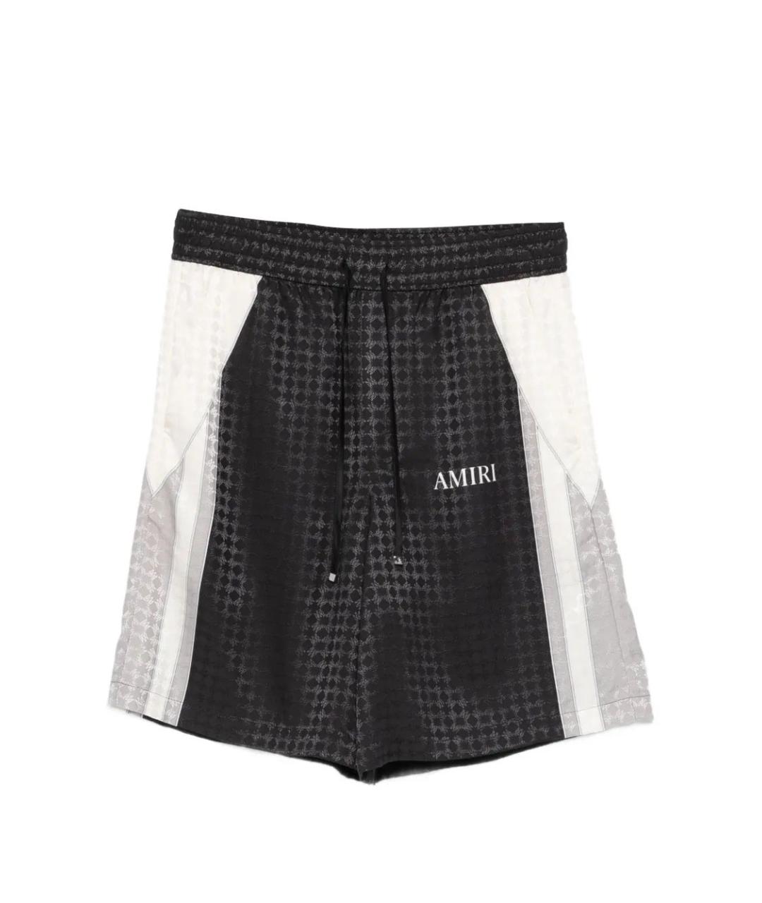 AMIRI Черные вискозные шорты, фото 1