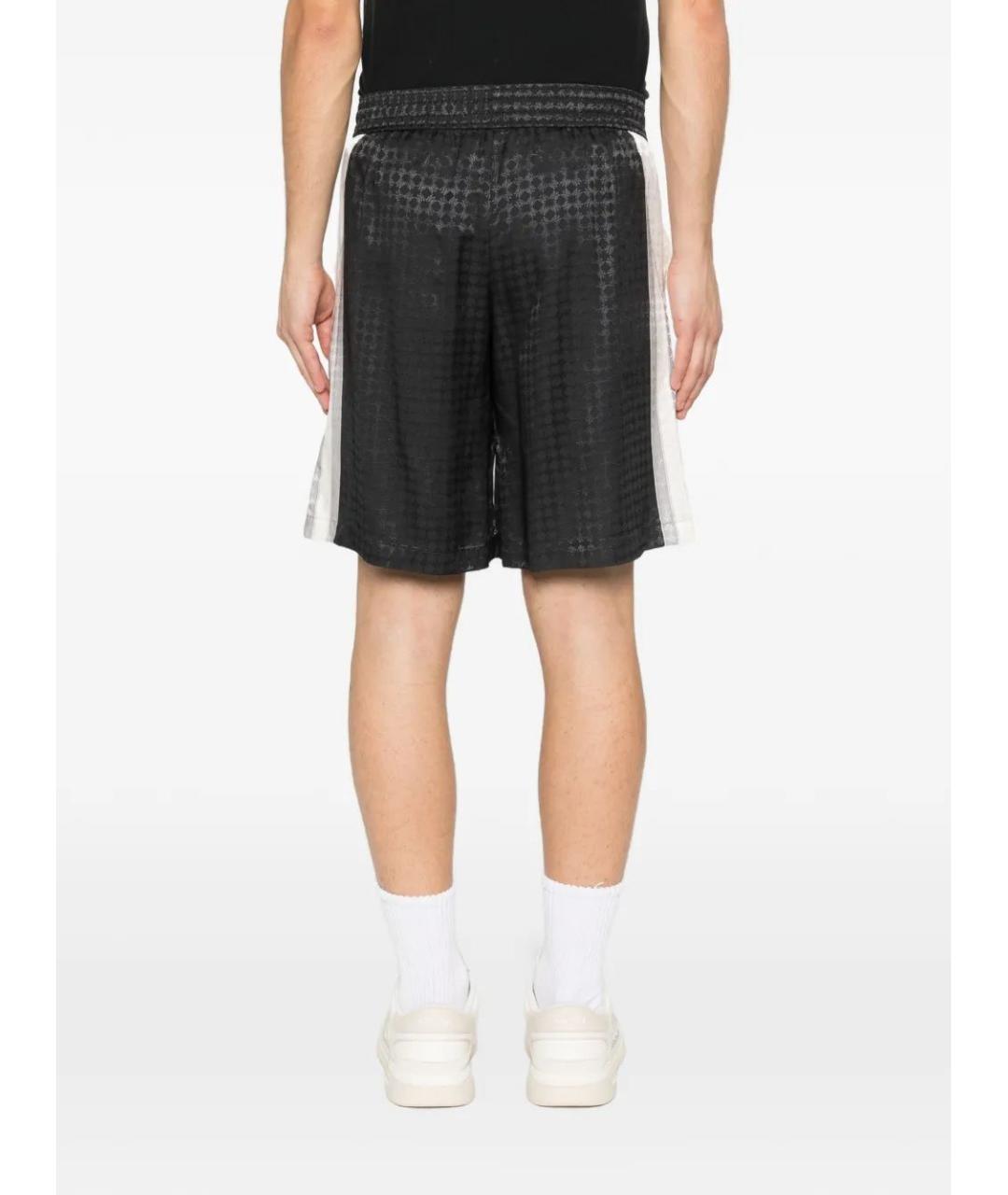 AMIRI Черные вискозные шорты, фото 4