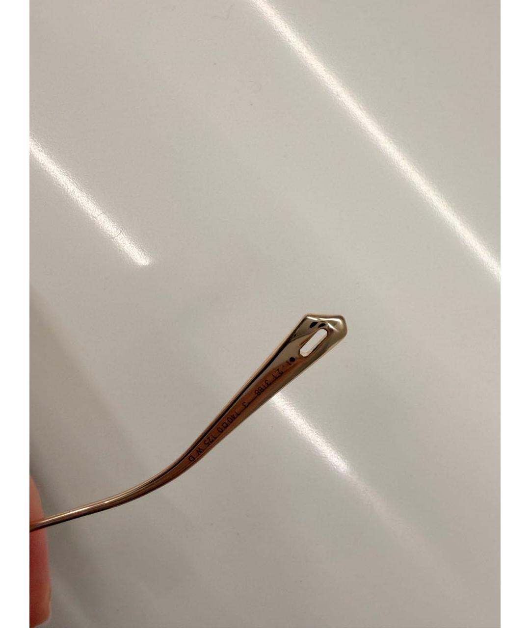 CHRISTIAN DIOR Синие пластиковые солнцезащитные очки, фото 6