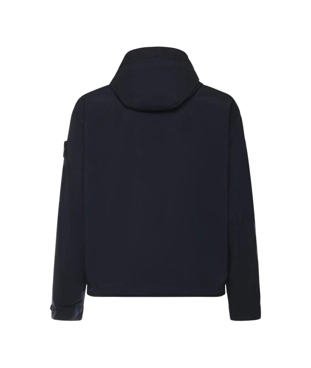 STONE ISLAND Синяя полиэстеровая куртка, фото 2