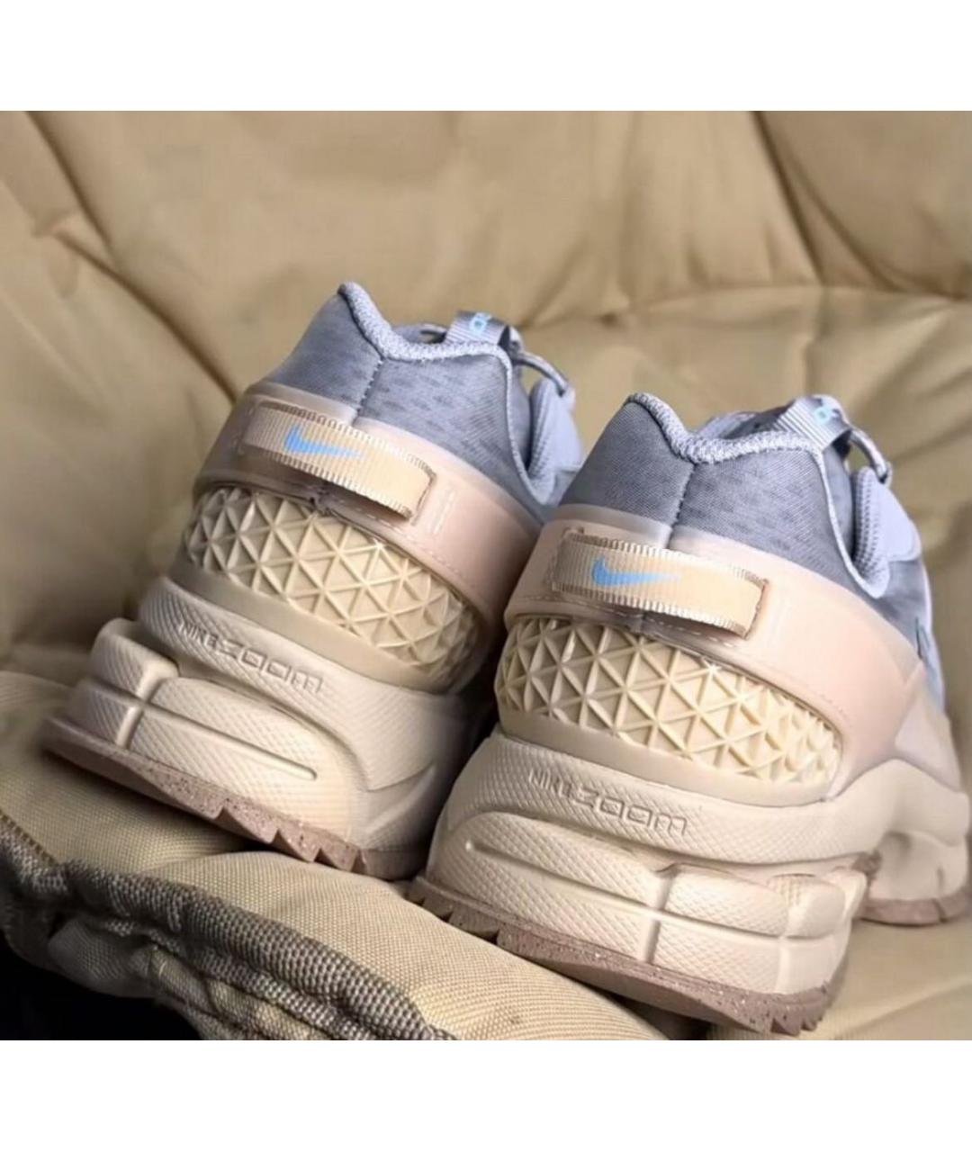 NIKE Голубые низкие кроссовки / кеды, фото 5