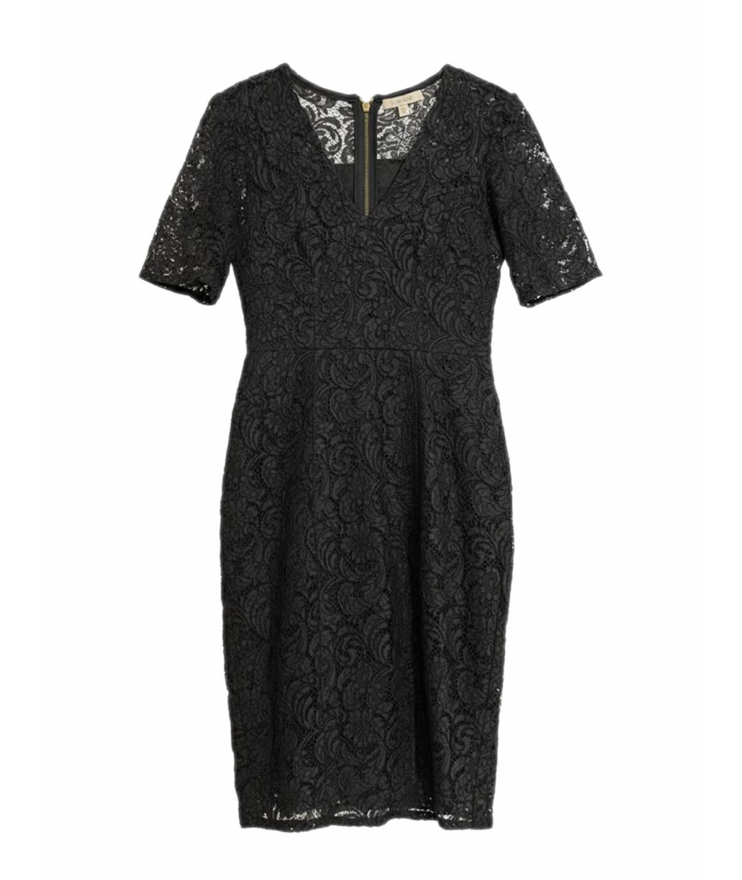 BURBERRY Хаки кружевное коктейльное платье, фото 1