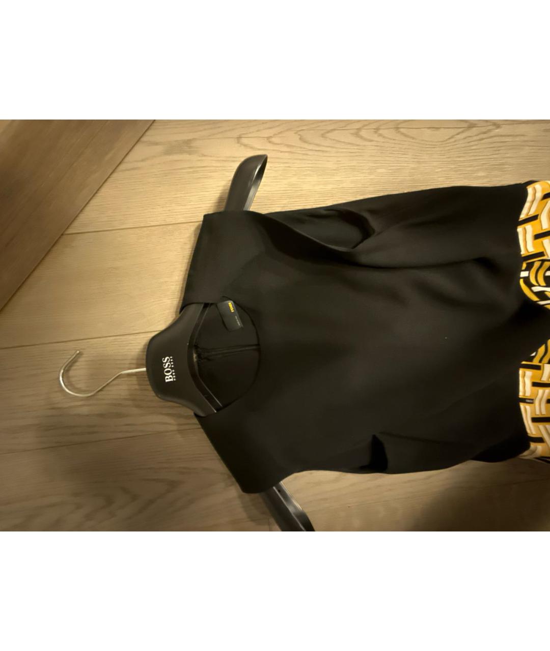 FENDI Мульти шелковое повседневное платье, фото 3