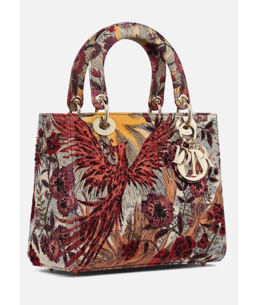 CHRISTIAN DIOR Мульти кожаная сумка с короткими ручками, фото 8