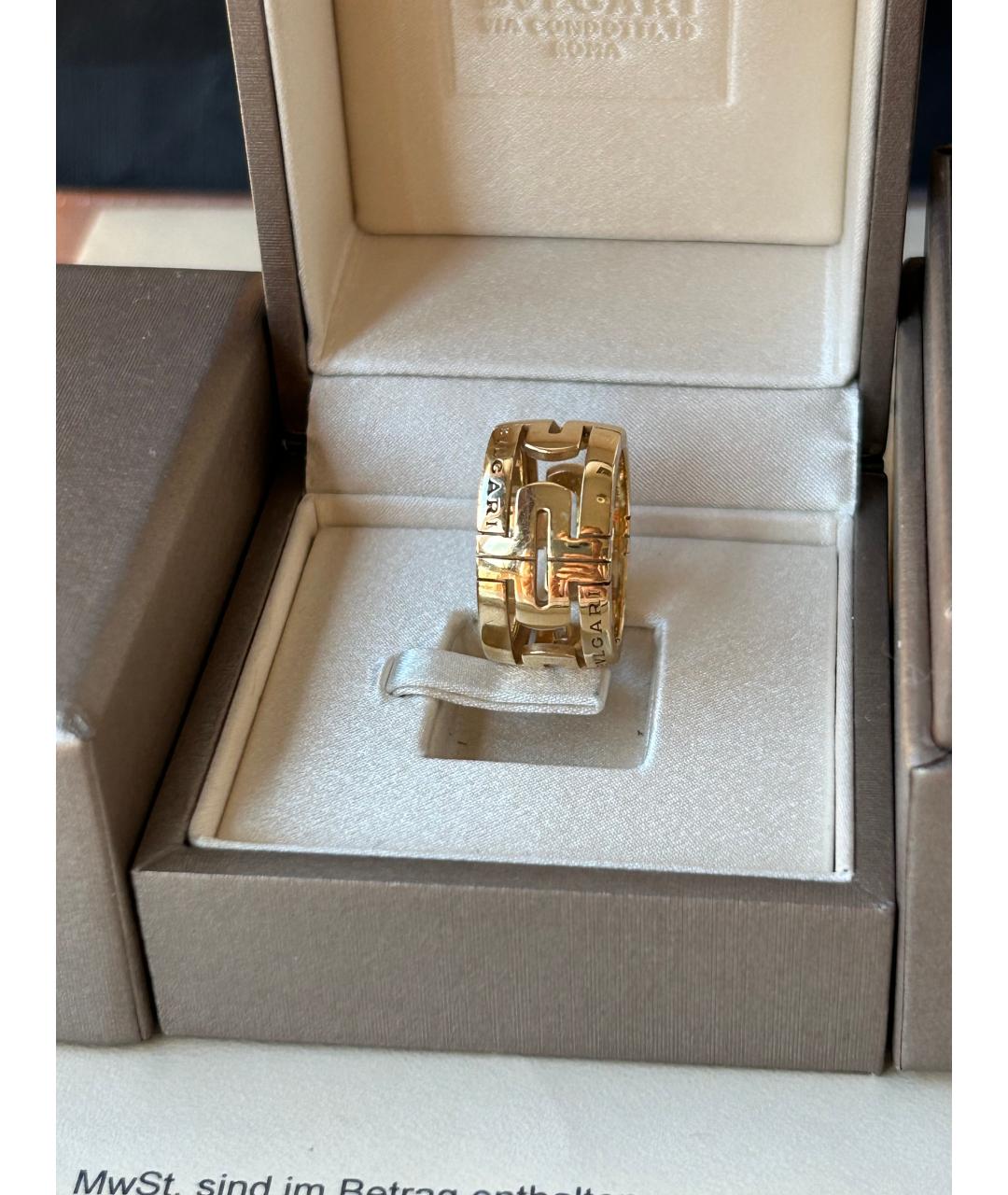 BVLGARI Золотое кольцо из желтого золота, фото 3