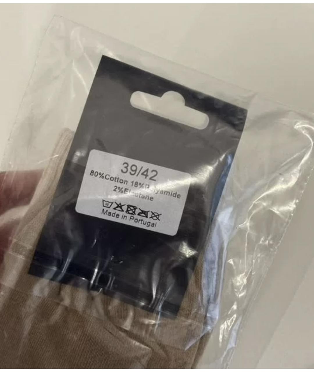 JACQUEMUS Бежевые носки, чулки и колготы, фото 3