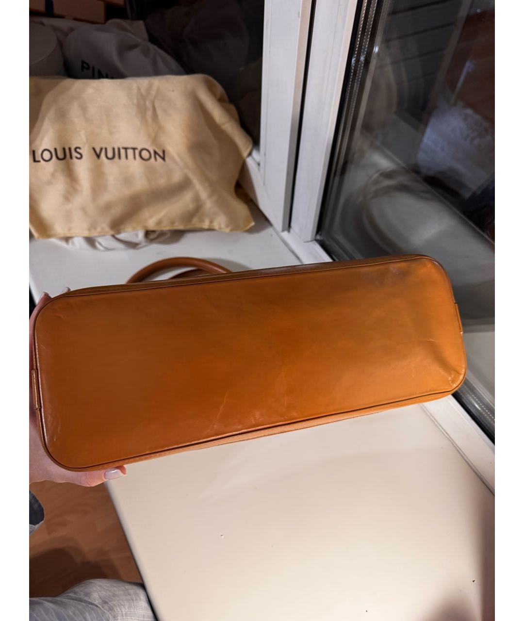 LOUIS VUITTON Коричневая сумка тоут, фото 5