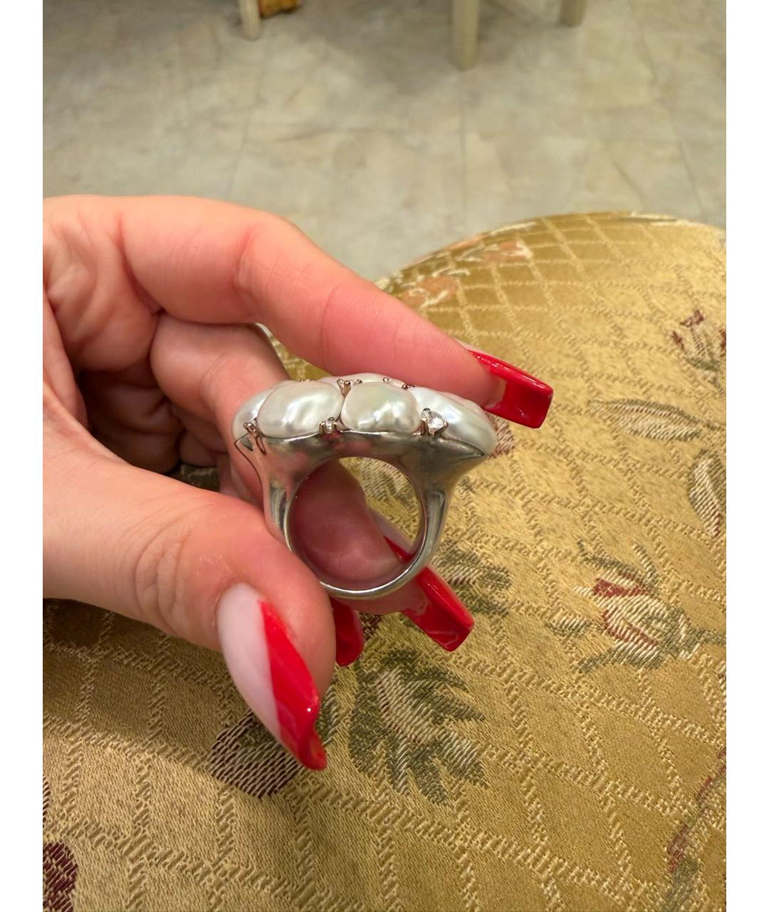 Mimi milano Белое кольцо из белого золота, фото 2